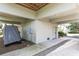 Covered storage area with golf cart and extra storage space at 25 Frigate Ct., Pawleys Island, SC 29585