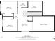Two-story home floor plan; features two bedrooms, loft, and multiple bathrooms at 257 Connemara Dr. # E, Myrtle Beach, SC 29579