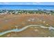 Aerial view of oceanfront homes and beach at 298 Myrtle Ave., Pawleys Island, SC 29585