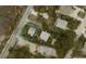 Aerial view of property with surrounding houses at 298 Myrtle Ave., Pawleys Island, SC 29585