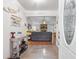 Bright entryway with tile flooring and view of living room at 303 Flagstone Dr., Myrtle Beach, SC 29588