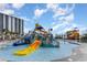 Fun waterpark with slides and a splash pad at 305 Myrtlewood Ct. # 18C, Myrtle Beach, SC 29572