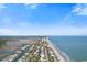Aerial view of the community near the ocean at 34 Lazy Hammock Trail, Pawleys Island, SC 29585