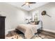 Cozy bedroom with a full-size bed and stylish decor at 34 Lazy Hammock Trail, Pawleys Island, SC 29585