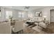Elegant living room with neutral decor and wood-look floors at 395 S Crow Creek Dr. # 1621, Calabash, NC 28467