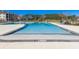 Community lap pool with shallow end at 395 S Crow Creek Dr. # 1621, Calabash, NC 28467