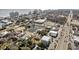 Aerial showing home's location near the ocean at 408 16Th Ave. S, Myrtle Beach, SC 29577