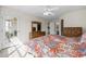 Bright bedroom with a door leading to the patio at 5060 Windsor Green Way # 203, Myrtle Beach, SC 29579