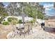 Outdoor patio with seating for dining and lounging at 508 5Th Ave. S, North Myrtle Beach, SC 29582