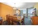 Bright dining area with table and chairs, near kitchen at 5200 N Ocean Blvd. # 1154, Myrtle Beach, SC 29577