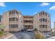 Tan building exterior, with balconies and parking, located near ocean at 600 S Ocean Blvd. # C-21, North Myrtle Beach, SC 29582