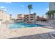 Inviting community pool with surrounding patio and lounge chairs at 600 S Ocean Blvd. # C-21, North Myrtle Beach, SC 29582