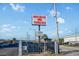 Holiday Towers building sign, indicating property location at 601 Mitchell Dr. # 1002, Myrtle Beach, SC 29577
