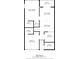 Two-bedroom condo floor plan, 892 sq ft at 601 Mitchell Dr. # 1002, Myrtle Beach, SC 29577