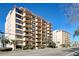 Coastal condo building with multiple units and balconies at 7601 North Ocean Blvd. # 1B, Myrtle Beach, SC 29572