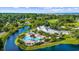 Community pool and clubhouse with scenic views at 848 Commanders Island Rd., Georgetown, SC 29440