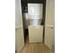 Laundry closet with stackable washer and dryer at 1000 N Waccamaw Dr. # 302, Murrells Inlet, SC 29576