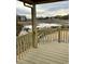Deck overlooking marsh with water views at 121 Marshland Ct., Myrtle Beach, SC 29572