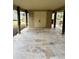 Covered storage area with double doors and concrete floor at 121 Marshland Ct., Myrtle Beach, SC 29572