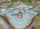 Resort-style pool with lazy river and play area at 2209 Beauclair Ct., Myrtle Beach, SC 29579