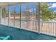 Relaxing screened porch with a tranquil view of the lake and golf course at 242 Sun Colony Blvd. # 303, Longs, SC 29568
