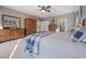 Close-up of primary bedroom features, windows, furnishings, and soft carpet at 40 Capt Anthony White Ln., Georgetown, SC 29440