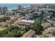 Aerial view showing building location near the beach at 401 N Hillside Dr. # 3C, North Myrtle Beach, SC 29582