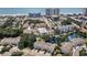 Aerial view showcasing the building's location near the ocean at 401 N Hillside Dr. # 3C, North Myrtle Beach, SC 29582