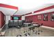 Upscale home theater with comfortable seating and a large screen at 4348 Livorn Loop # 4348, Myrtle Beach, SC 29579