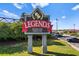Legends Golf Course entrance sign with clear lettering and logo at 4533 Girvan Dr. # D, Myrtle Beach, SC 29579