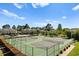 Two well-maintained tennis courts at 4533 Girvan Dr. # D, Myrtle Beach, SC 29579