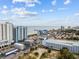 Aerial perspective of resort near the beach and ocean at 504 N Ocean Blvd. # 1511, Myrtle Beach, SC 29577