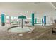 Indoor pool and hot tub area at 504 N Ocean Blvd. # 1511, Myrtle Beach, SC 29577