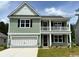Charming two-story home with a covered front porch and a two car garage at 507 Slaty Dr., Myrtle Beach, SC 29588