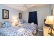 Guest bedroom with twin beds and coastal decor at 562 Blue Stem Dr. # 54D, Pawleys Island, SC 29585