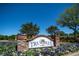 True Blue Plantation entrance sign with landscaping at 562 Blue Stem Dr. # 54D, Pawleys Island, SC 29585