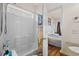 Bathroom with tub, shower, and view of bedroom at 6001 - B-4 S Kings Hwy., Myrtle Beach, SC 29575