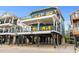 Two-story beach home with ocean views and multiple balconies at 6001 - B-4 S Kings Hwy., Myrtle Beach, SC 29575
