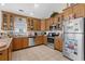 Fully equipped kitchen with ample cabinetry and island at 6001 - B-4 S Kings Hwy., Myrtle Beach, SC 29575