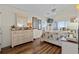 Main bedroom with ocean view and built-in dresser at 6001 - B-4 S Kings Hwy., Myrtle Beach, SC 29575