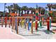 Fun splash pad with colorful water features for  at 6900 N Ocean Blvd. # 111, Myrtle Beach, SC 29572