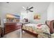Bedroom with large TV and dresser at 763 Eastridge Dr., Conway, SC 29526