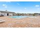 Resort-style pool with a spacious deck and adjacent pool house at 763 Eastridge Dr., Conway, SC 29526