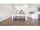 Modern kitchen with island and stainless steel appliances at 763 Eastridge Dr., Conway, SC 29526