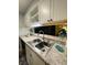 Kitchen with double sink and granite countertops at 9661 Shore Dr. # 4B-15, Myrtle Beach, SC 29572