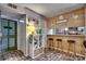 Beach-themed kitchen with breakfast bar at 9661 Shore Dr. # 4B-15, Myrtle Beach, SC 29572