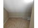 Small attic closet with hanging rod and shelving at 1210 Benna Dr. # B, Myrtle Beach, SC 29577