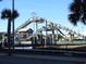 View of a portion of a roller coaster at 1210 Benna Dr. # B, Myrtle Beach, SC 29577