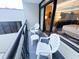 Private balcony with outdoor seating at 1501 S Ocean Blvd. # 516, Myrtle Beach, SC 29577