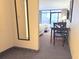 Bright entryway with a view of the bedroom and kitchenette at 1501 S Ocean Blvd. # 516, Myrtle Beach, SC 29577